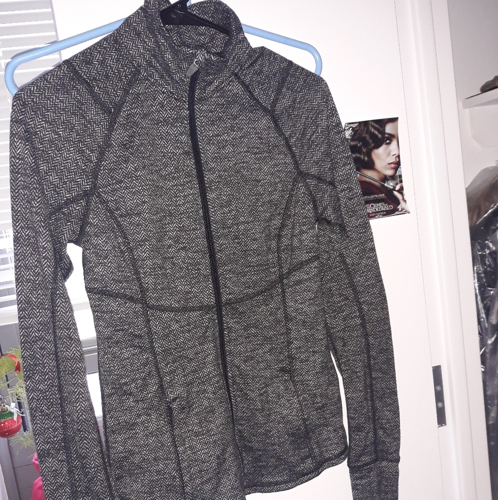 Old Navy Active Black and grey zip up